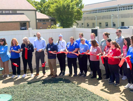 Community celebrates opening of IU Health Pediatric Rehabilitation Outdoor Space