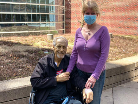 Clinical medicine and research makes this transplant patient among the first