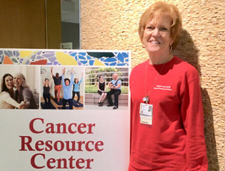 Volunteer Gives Back Through Cancer Resource Center