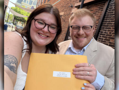 Couple faced diagnosis with lifetime commitment to love one another
