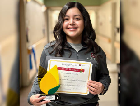 Amy Hernandez’s kindness made this patient feel like “family”