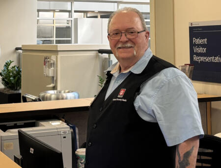 Guest relations worker understands the importance of patient care