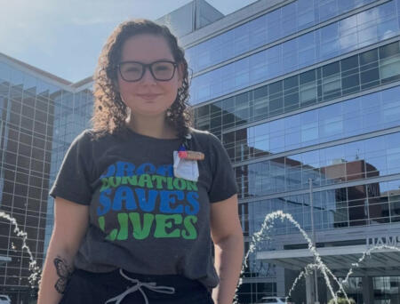 A year after a multi-organ transplant: Nursing student returns to Arkansas home