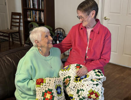 Friendship stitched together by common threads