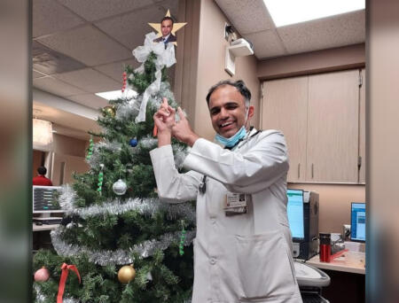 Holidays in the hospital: Finding light in the darkness
