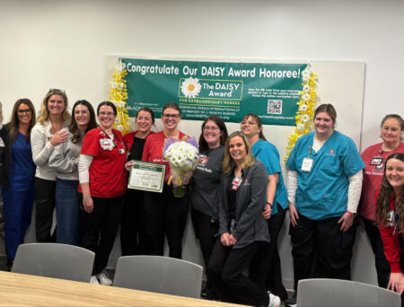 IU Health Bloomington DAISY nurse uses skills to do good