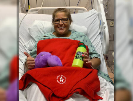 Two months post transplant; Nurse says she feels amazing