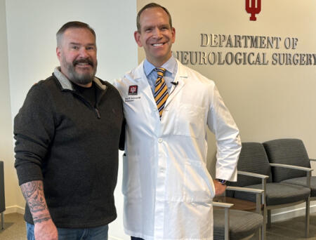 Neuro patient: ‘Scrubs and suits are great, but you should be wearing a cape’