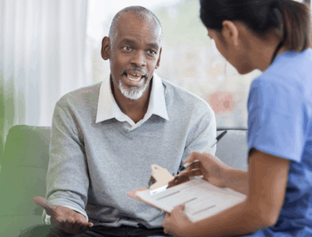 Helping patients with aphasia reconnect through communication and care
