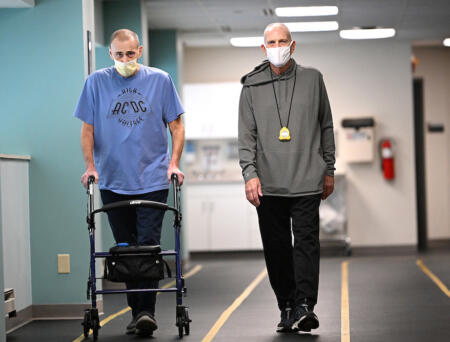 “I got my lungs, and here I am breathing on my own”