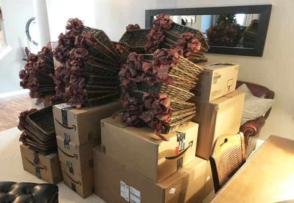 ‘Baskets of Cheer’ boost front-line teams
