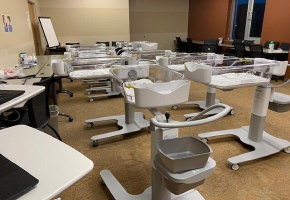 The HALO® Bassinest® swivel sleeper introduces a new level of care for newborns at Arnett