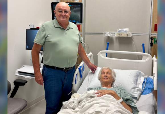 Husband and wife turned to Kyle Hornsby, MD, for heart challenges