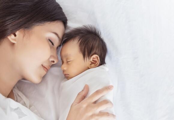 Moms and babies rest easy when safe sleep is a priority