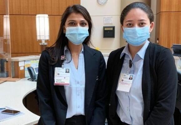 Guest Relations team members work to provide patients and visitors with a memorable experience