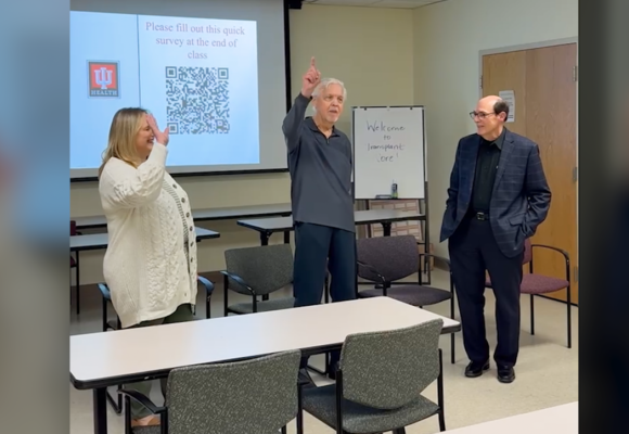 Lung transplant recipient uses breath to inspire others through song