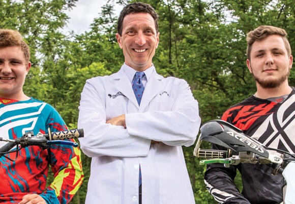 Winning the Race: Local Surgeon Puts Brothers Back on Track