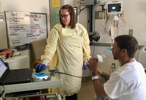 Respiratory therapist was once a probation officer