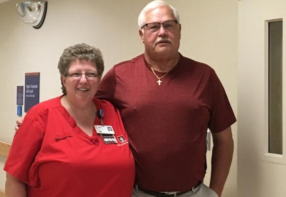 Transplant nurse: Her husband was the most compliant patient