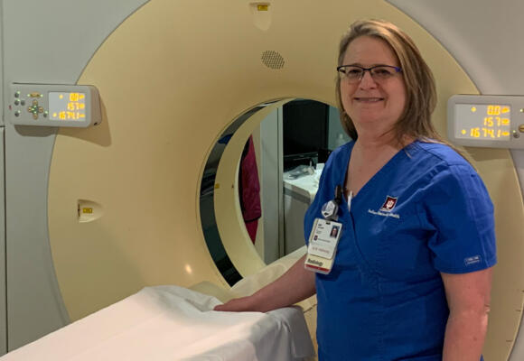 Imaging tech has dedicated 37 years with hospital