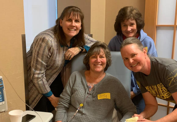She’s fighting colon cancer with her tribe