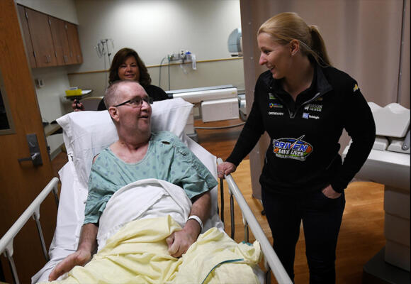 Double Lung Transplant Patient has Passion for Indy 500