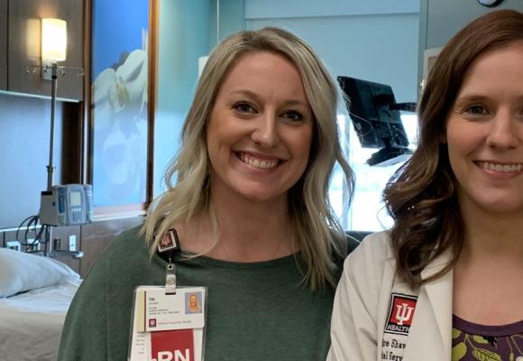 Two team members - One passion project - First hospital in Indiana