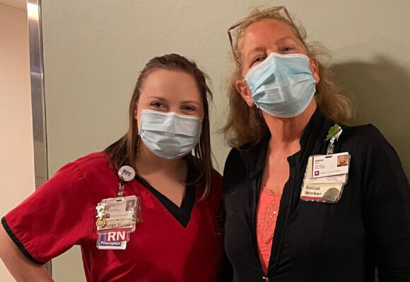They rescued her Pets; Patient Says they saved her Life too