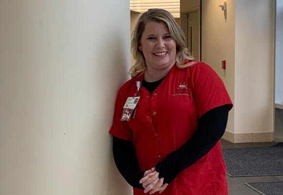 A serious crash leads to career in nursing and a miracle baby