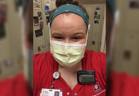 Vaccinating others helps heal the trauma of the past year for this nurse