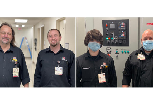 Fathers-sons make dynamic duos for IU Health facilities team