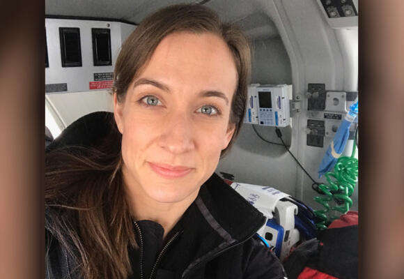 Busy mom of four works as LifeLine critical care transport nurse