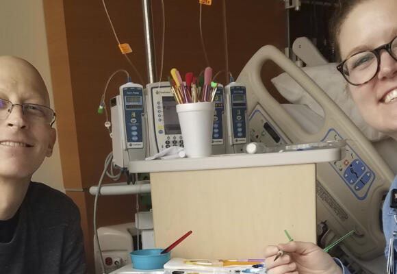 Patient Draws Strength From Creativity