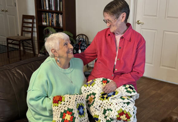 Friendship stitched together by common threads