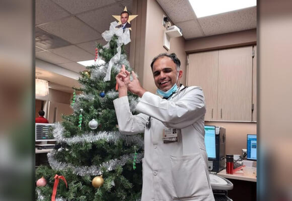Holidays in the hospital: Finding light in the darkness