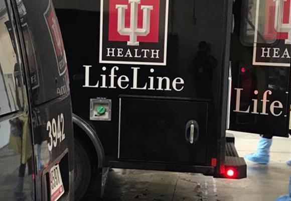 IU Health LifeLine team: Protected, positioned and prepared