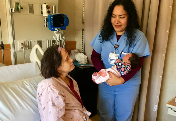 Spanish interpreter/doula has helped with hundreds of births