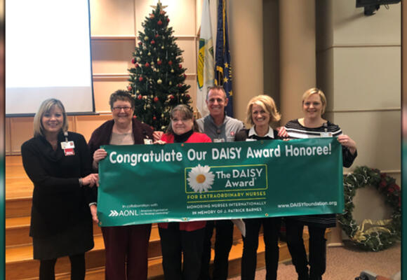 Dorthy Deckard, RN, provides compassionate care