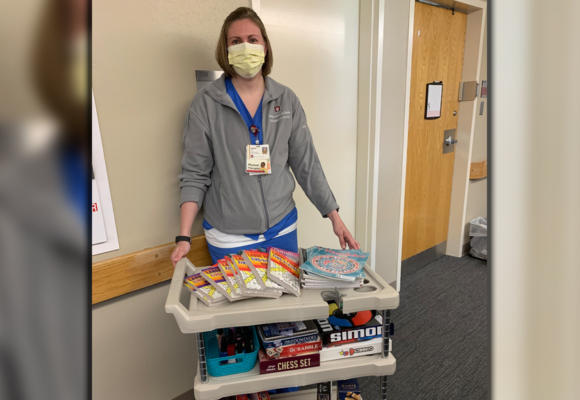 COVID patients in rehab: Making great strides through personal connections