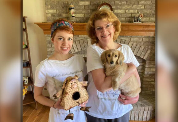 Oncology nurse supports mother through breast cancer