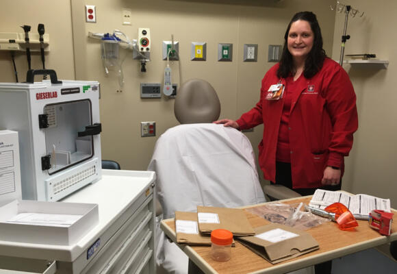 Nurse gives hope to the hurting