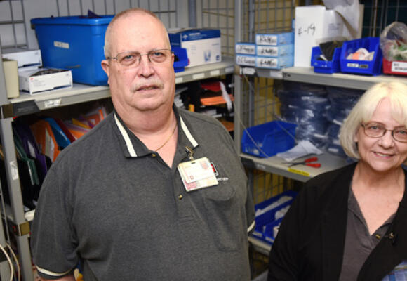 Together Mark And Georgette Have 80 Years At Methodist