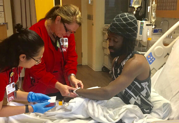 Patient from central Africa – Pain in right knee was sarcoma