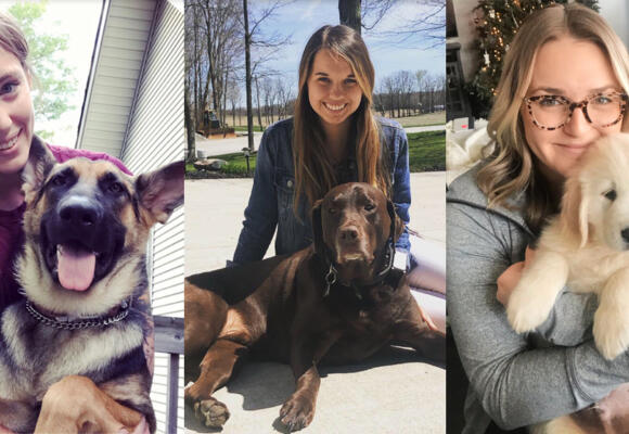 Meet these Methodist transplant caregivers and their canines