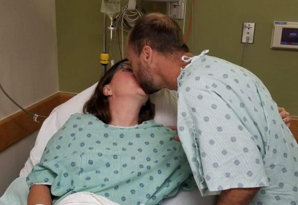 First his mother, then his wife is patient’s transplant donor