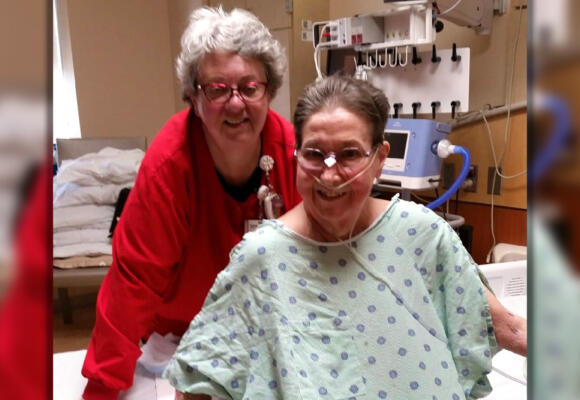 Nurse known for her calming effect on transplant patients