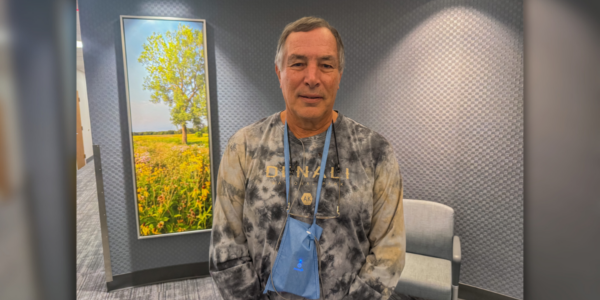 A routine stress test saved his life image.