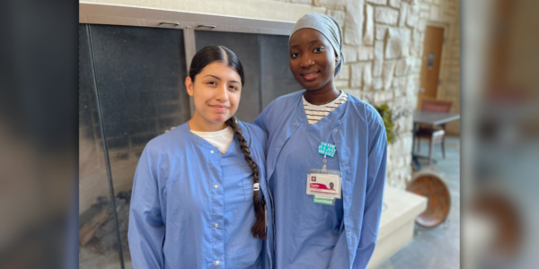 Nurses of tomorrow gain experience today at IU Health West image.