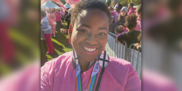 Early detection helped this patient beat breast cancer image.