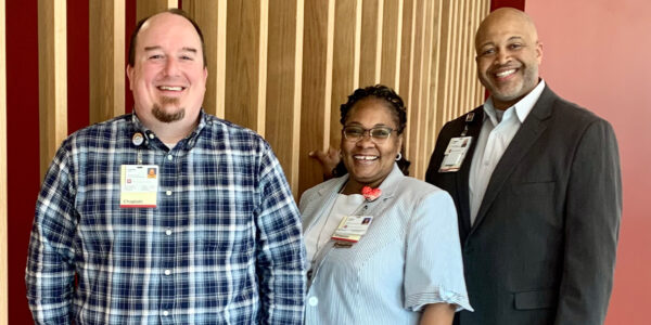 IU Health chaplains are out and about caring for the community image.